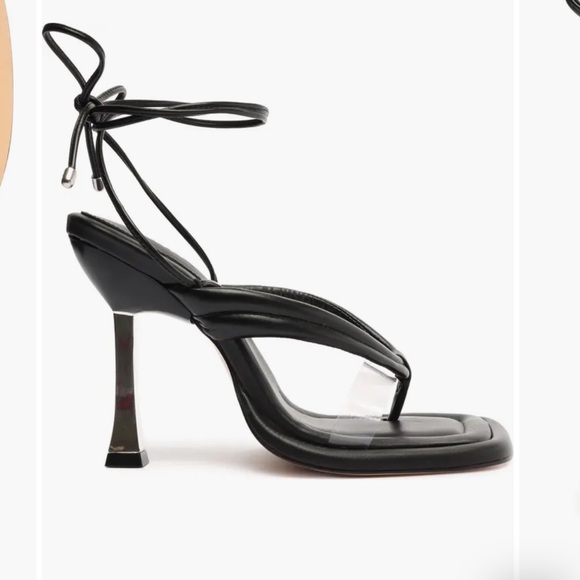 Schutz Black Sandals US 9.5 - Picture 1 of 6